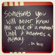 Inspirational quote by Dr Seuss
