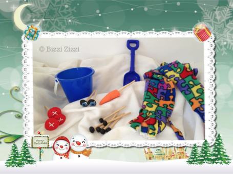 Bizzi Zizzi Christmas Snowman Kit